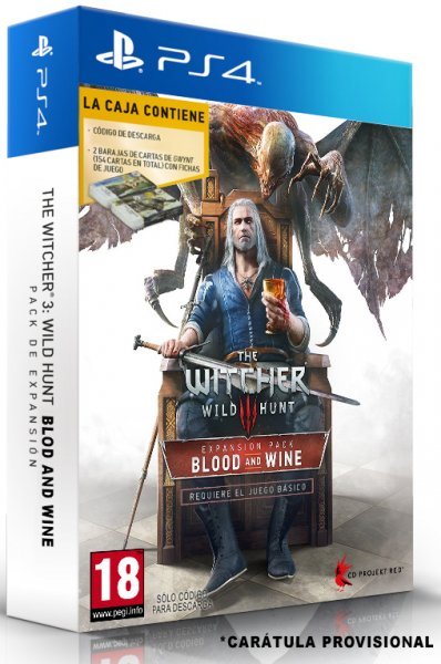 PS4 THE WITCHER 3 WILD HUNT BLOOD AND WINE-EXPANSI